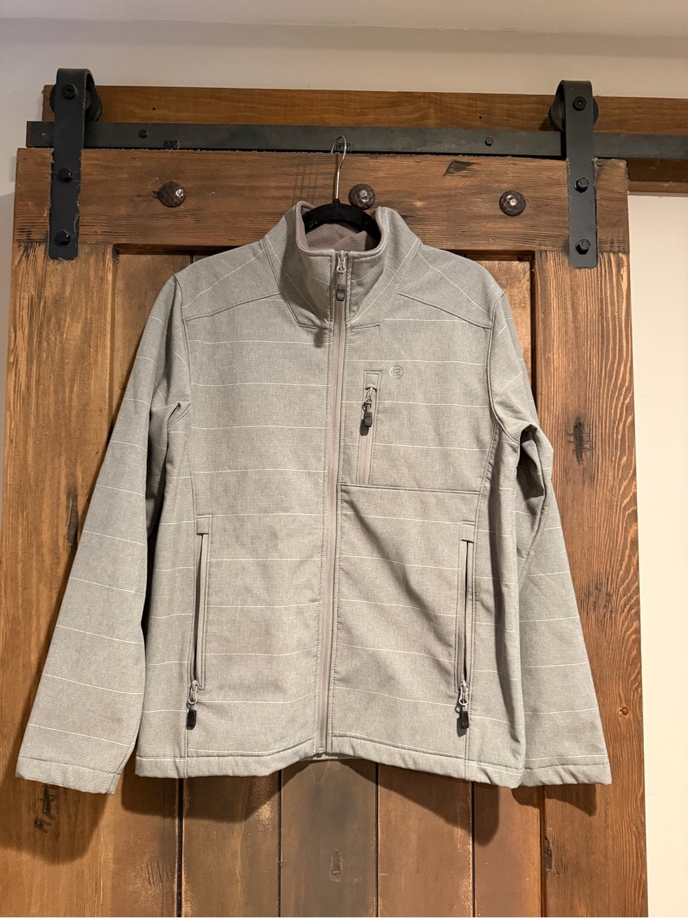 Roper Light Gray Softshell Jacket